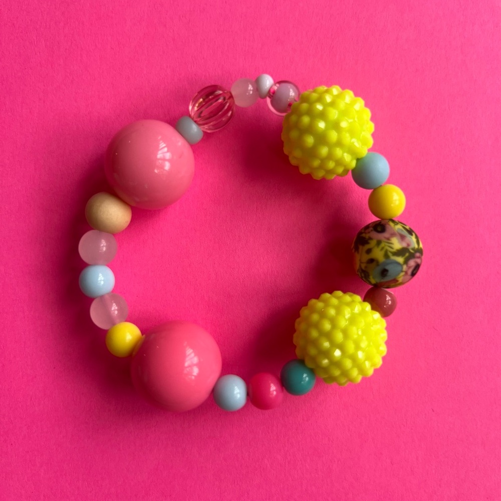 Colorful Kids Beaded Bracelet